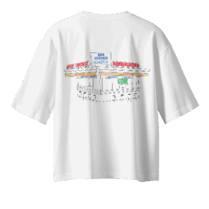 Camiseta Alaska · Corte Oversize